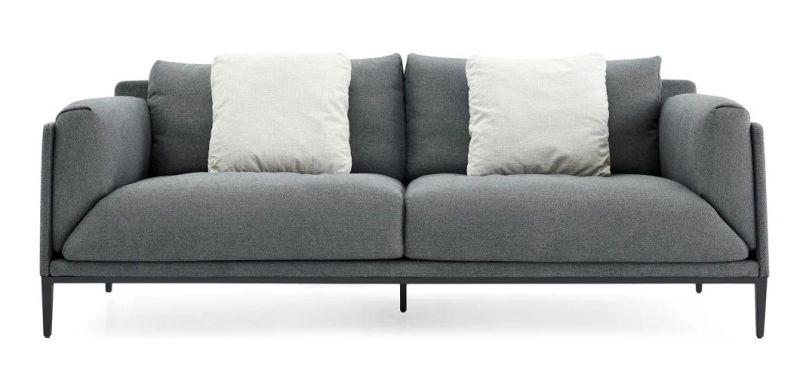 Lm16 Latest Fabric 3seater Sofa, Italian Modern Design Living Set, Italian Minimalist Style Sofas in Home and Hotel