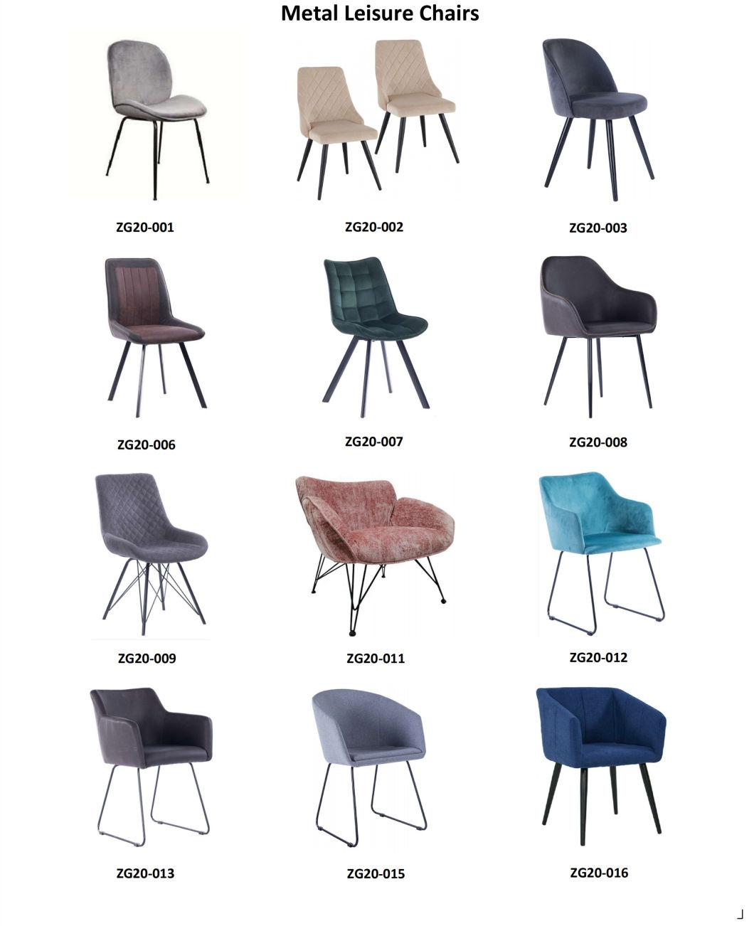 Hot Selling Metal Hotel Home Modern Furniture Dining Chair (ZG20-007)