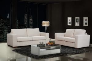 Creamy White Modern Design Fabric Sofa Sets