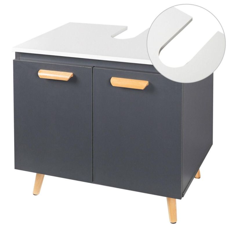 Bathroom Under Basin Vanity Sink Cabinet Storage Unit Cupboard Furniture