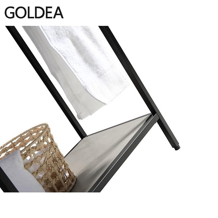 Wholesale Free Standing Stainless Steel Support Simple Bathroom Vanity