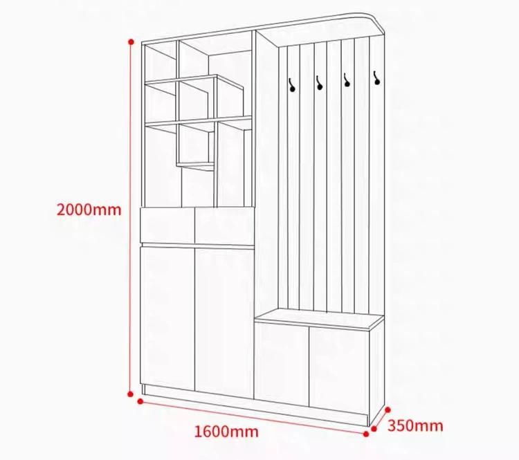 High Glossy Modern Home Living Room Furniture Set Display Shelf Table Cabinet Office Bookcase