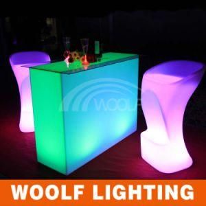 Modern Outdoor Glowing Party Event LED Bar Furniture