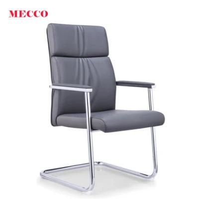Black High Back Chair Leather Chair Visitor Executive Swivel PU Office Chairs