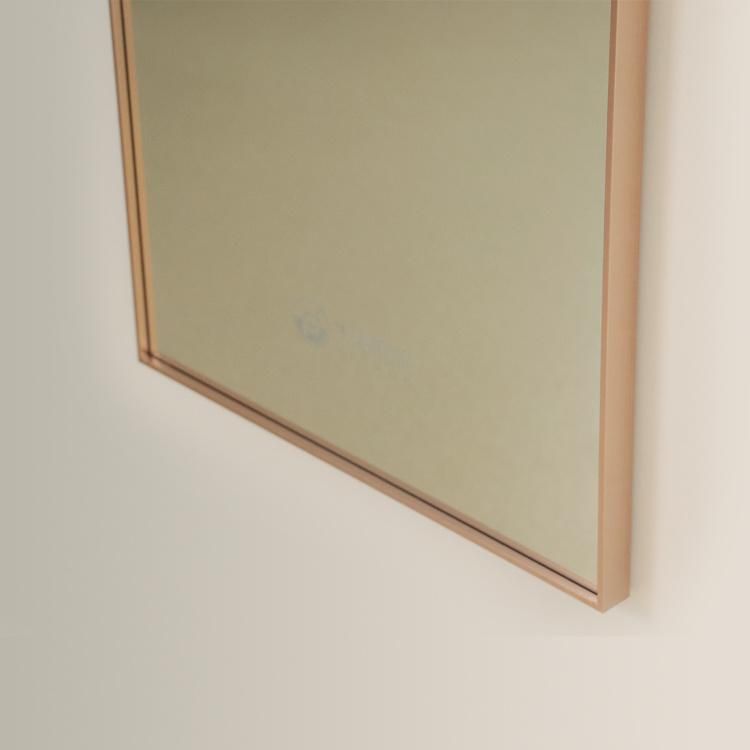 Wholesale Cheap Large Decorative Gold Aluminum Metal Framed Full Length Wall Dressing Mirror