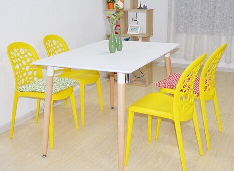 Customized Cheap Price Home Furniture Wholesale Colorful PP Plastic Stackable Chair