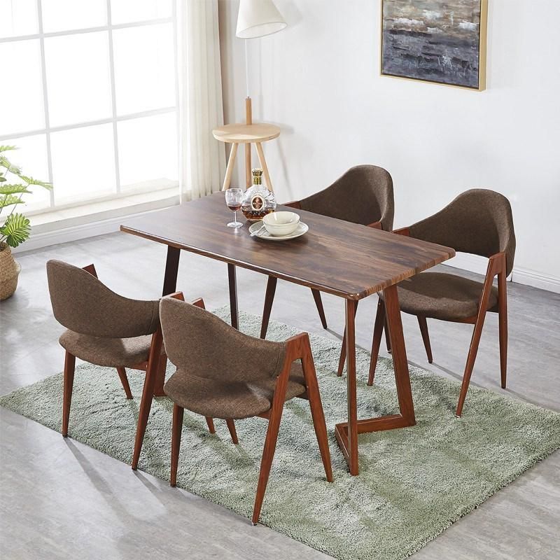 Modern Wicker Hotel Woodentable Restaurant Chair Dining Furniture for Sale