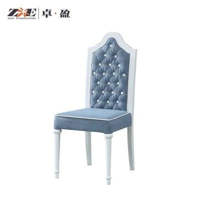 Dining Room Furniture Wholesale Wooden Dining Chair in White Color