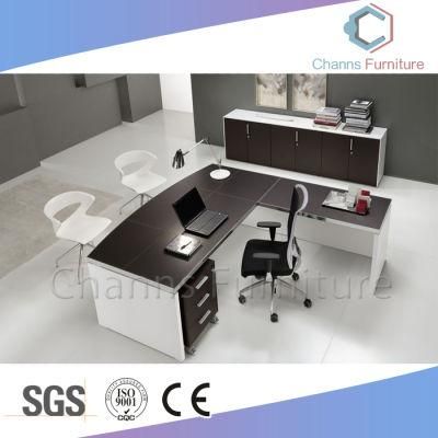 Black on Sale Furniture Modern Office Desk Wooden Table (CAS-MD1832)