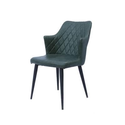 Selling High-End Quality Living Room Modern Casual Dining Chair Living Room Family Coffee Living Room Chair with Armrest
