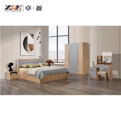 Bedroom Set Home Furniture Bedroom Furniture with LED Light