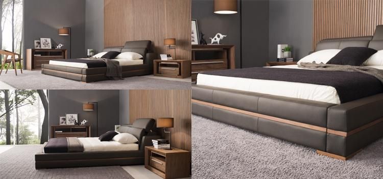 Modern Bed Furniture Bedroom Furniture Wholesale Home Furniture with Storage Gc1631A