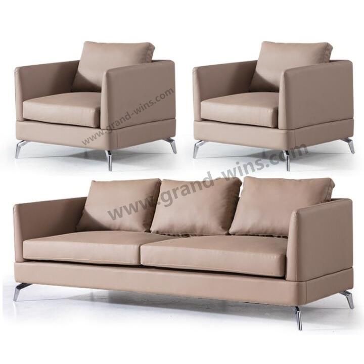 Italy Design Modern Leather Sofa for Home Hotel Office