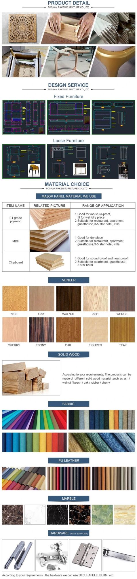 India & Cambodia & Malaysia Hotel Furniture Supplier Accept Customzation