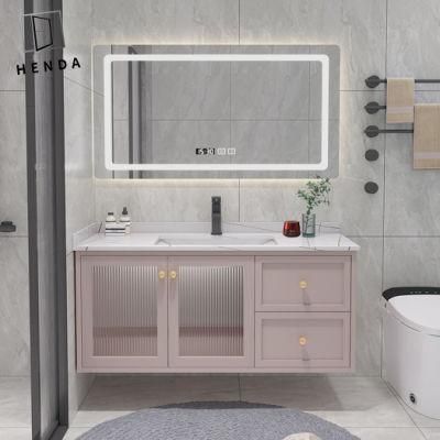 Modern Style Home Furniture Colorful Customized Cabinet 2 Drawers Bathroom Vanity