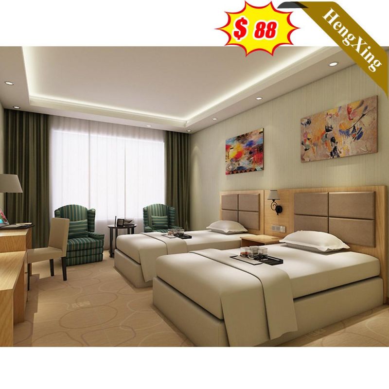 Factory Supply Modern Design 4 Stars Bedroom Furniture Hotel Bedroom Set