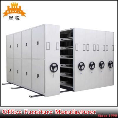 Steel Mobile Shelving Compactor Modern Steel Storage Cabinet Filing Cabinet for Office School