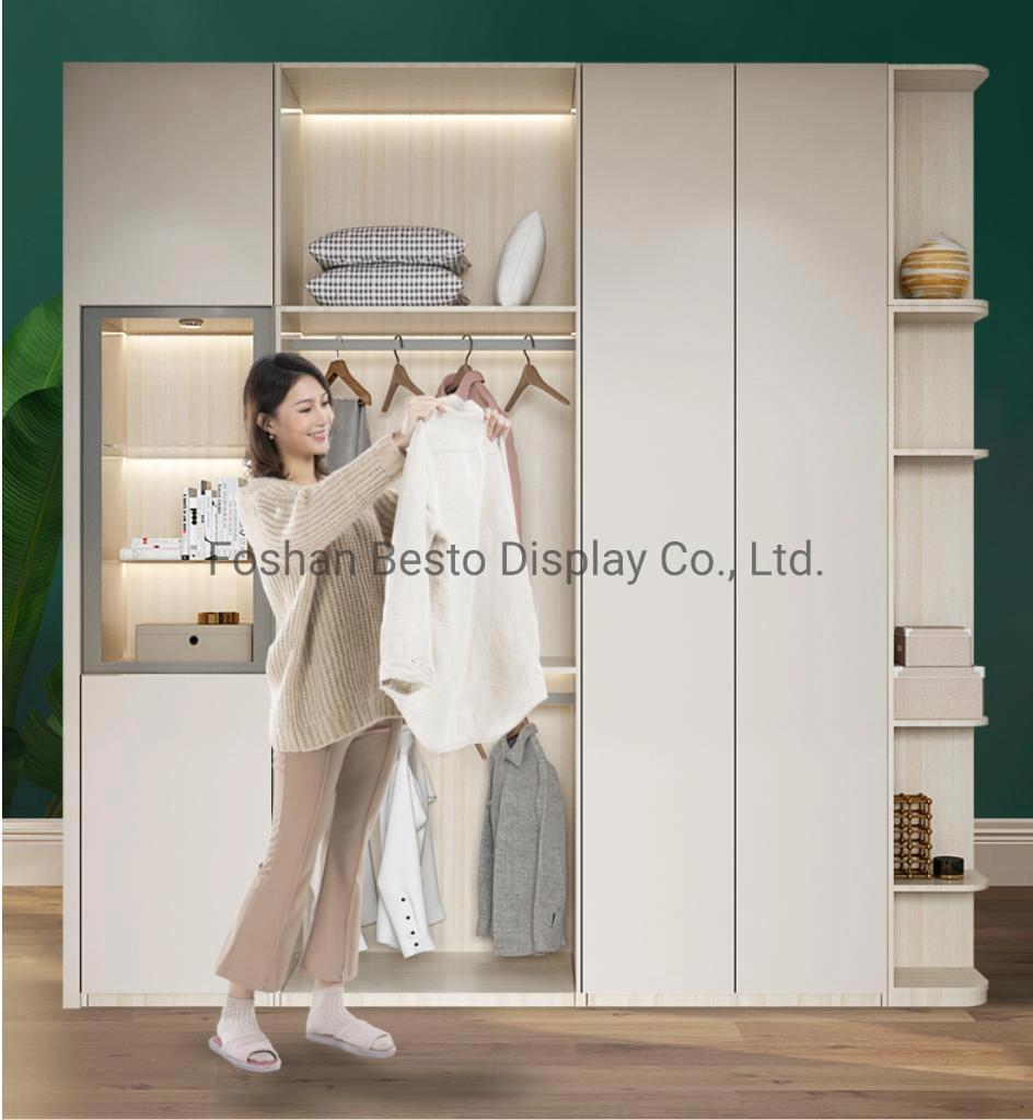 China Manufacture Modern Custom Furniture Wardrobe Made of Melamine MDF/Particle Board/Plywood Used in Bedroom