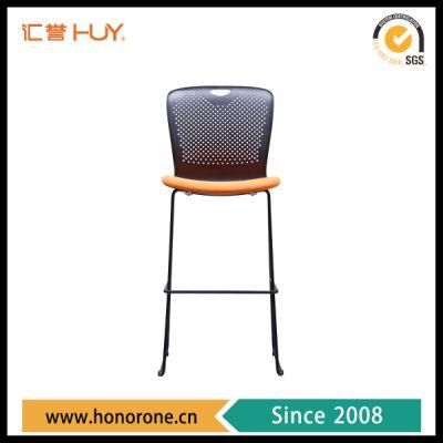 Metal Meeting Leisure Office Furniture High Leg Chair