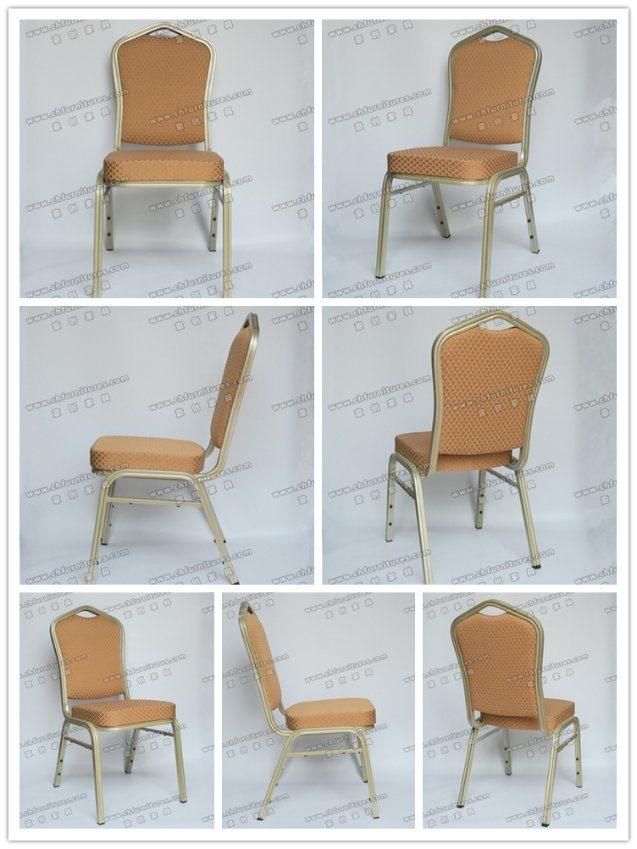 Catering Suppliers Stacking Aluminum Banquet Hotel Chair for Restaurant and Event Yc-Zl22