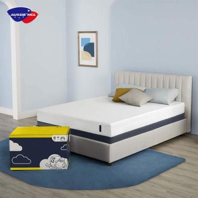 Best Factory Aussie Modern Bed Mattresses for Home Furniture Medium Firm Queen King Twin Single Size Latex Gel Memory Foam Mattress