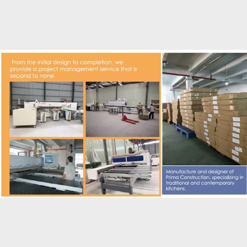 Manufacture Solid Wood Warehouse Racking PVC Kitchen Cabinet