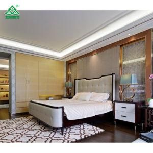 Factory Made Luxury Hotel Bedroom Bed From China Supplier