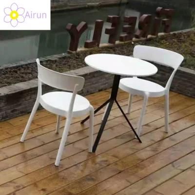 Wholesale Cheap Outdoor Furniture Creative High Quality Stackable Plastic PP Garden Chair