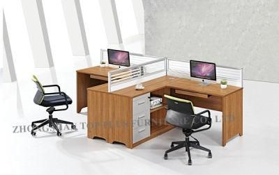 Two Person Office Workstation Staff Desk Modern Office Furniture (M-W1703-2)