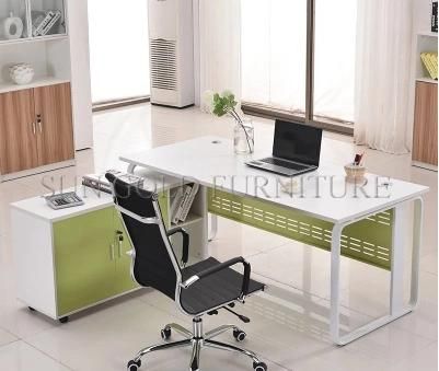 Modern Particle Board Office Desk Sun Gold Furniture (SZ-OD083)