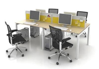 Wooden Office Desk, Open LAN Office Table, Work Desk (SZ-OD104)