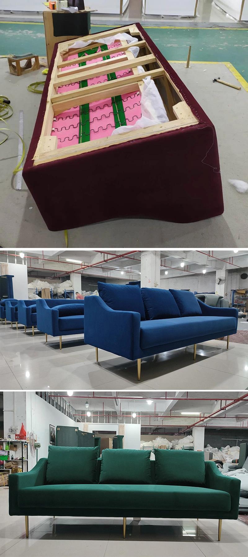 Modern Leisure Fabric Sofa for Living Room Furniture Set