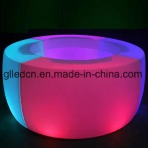 RGB Waterproof LED Bar Furniture High Table for Lounge and Event Use