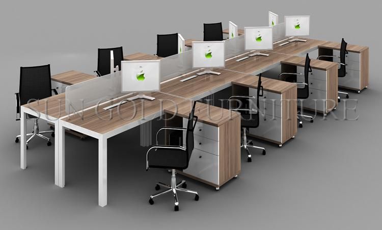 (SZ-WSL308) 2019 Staff Office Workstation Cubicle Customized Office Partition