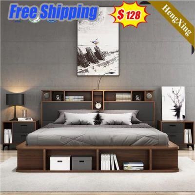 Modern Massage Folding Capsule Home Hotel Bedroom Furniture Wooden Bunk Wall Sofa Double Bed