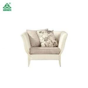 White Solid Wood 3 Seater and 2 Seater Sofa Set Residential Decoration