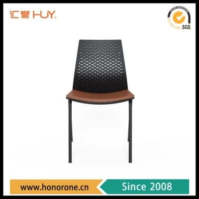 PP Molding in One Office Chair with Soft PU Seat