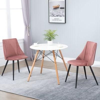 Hot Selling Dining Room Furniture Modern MDF Small Round Dining Table Set for 2