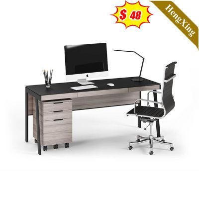 Modern Home Office Living Room Furniture Wooden Executive Computer Desk Office Table with Drawer Cabinet