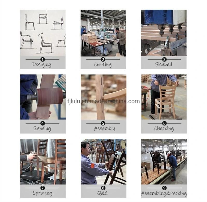 Manufacturer Wholesaler Modern Living Room Folding Chair Wood Folding Chair Garden Leisure Chair