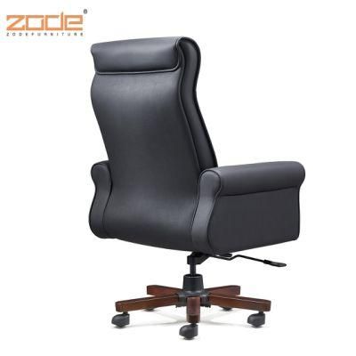 Zode Modern Design Luxury High Back Genuine Leather Staff Office Computer Chair