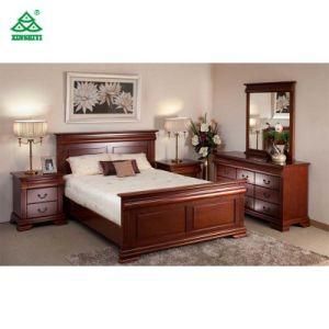Antique New Design Bedroom Furniture Wooden Bed Hot Selling