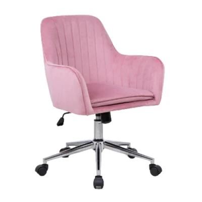Fabric Leisure Office Chair with Seat Cushion