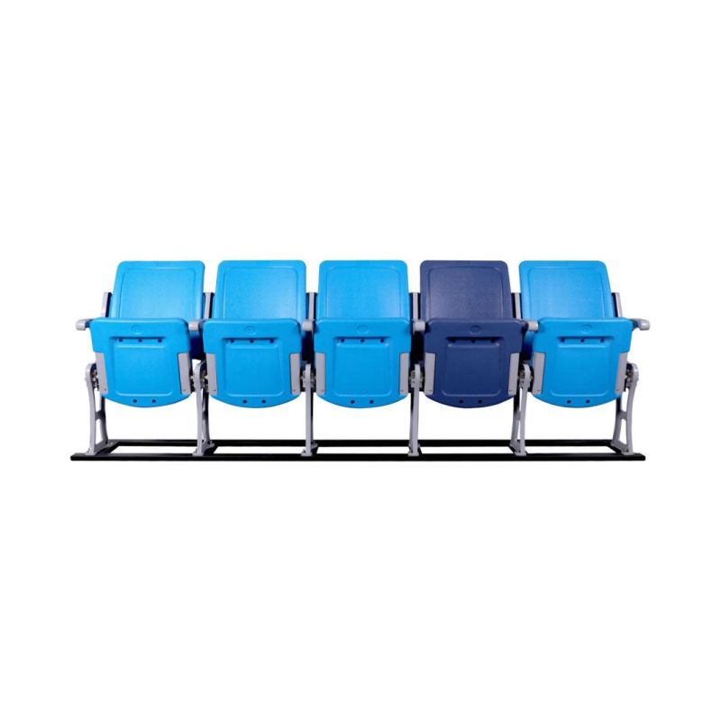 Upholstered Folding Stadium Chair for Stadium, Professional Auditorium Chair Seat, Foldable Gym Chair