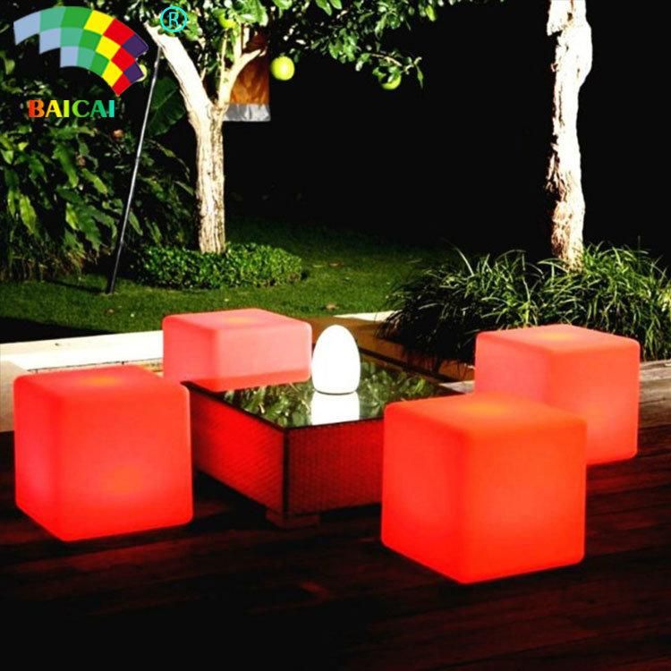 Any Size LED Cube / LED Cube Chairs / Light Cube Seat Cube Chair