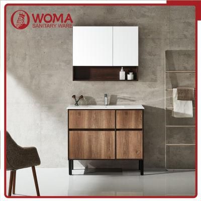 Woma 40 Inch Melamine Board Project Design Bathroom Vanity (W1008E)