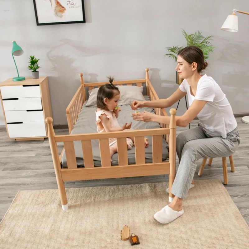 Classic Design Multifunction Wooden Children Bed