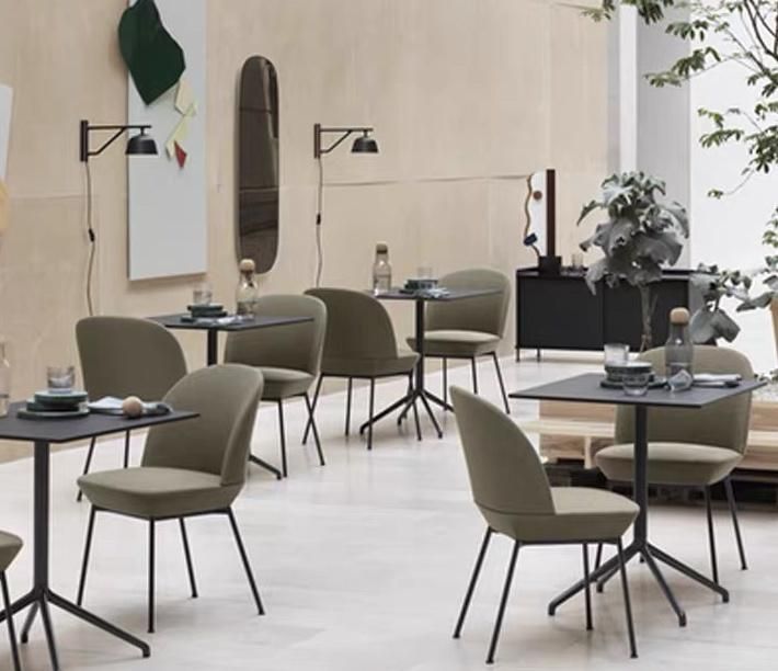2020 New Design Restaurant Furniture Soft Fabric Seater Chair