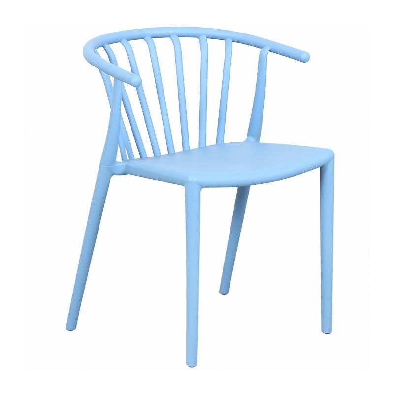 Rikayard High Quality Modern Cheap Wholesale Union Dining Arm PP Plastic Chair