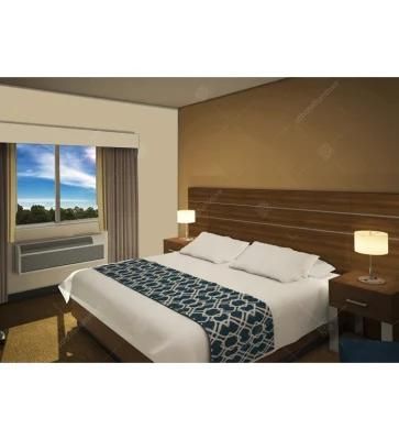 Modular Hotel Solid Wood Bedroom Suite Furniture Pakistan with Hotel Headboard (DL 32)